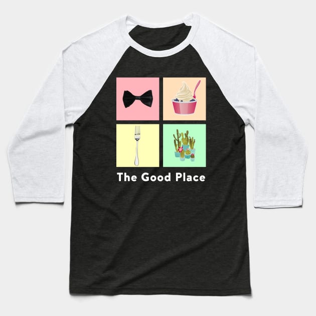 the good place- aesthetic Baseball T-Shirt by aluap1006